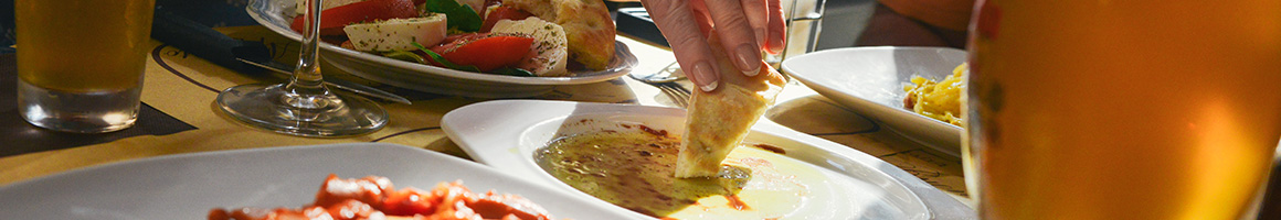 Eating French Cafe at The French Gazebo FKA Kathy's Gazebo Cafe restaurant in Boca Raton, FL.